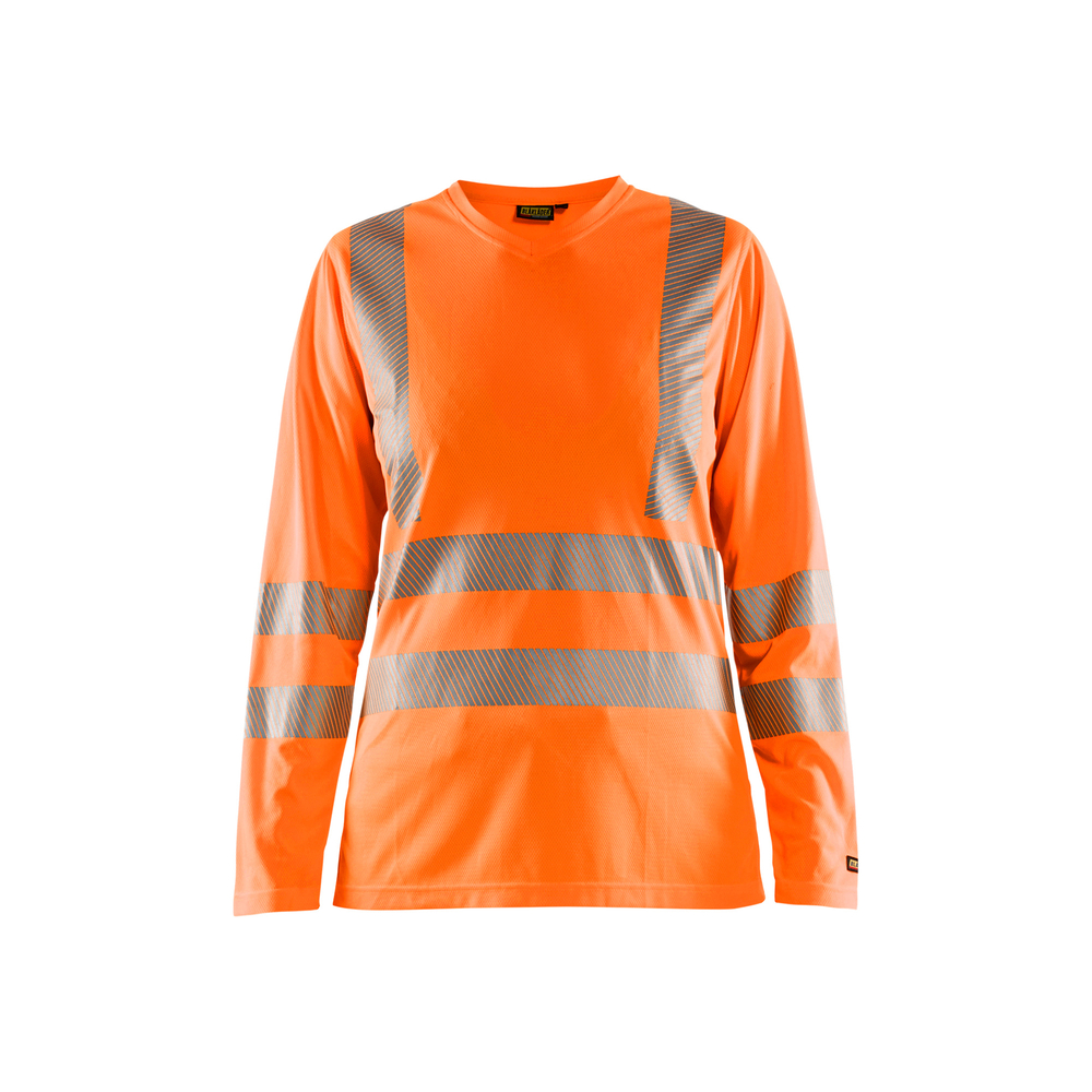 T-shirt manches longues haute-visibilité anti-odeur femme 3485 Orange fluo Blaklader - 348510135300
