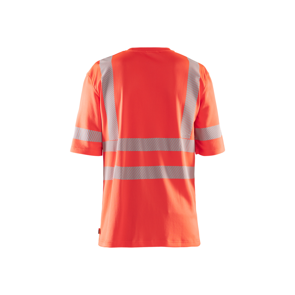 T-shirt haute-visibilité Blåkläder 3522 Rouge fluo Blaklader - 352225375500