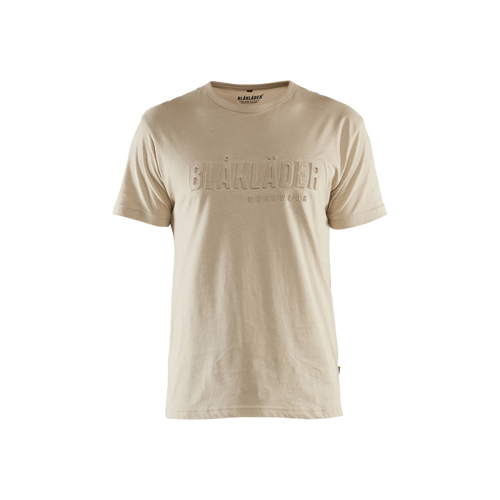 T-shirt beige Blaklader 3531 imprimé 3D - 353110422509