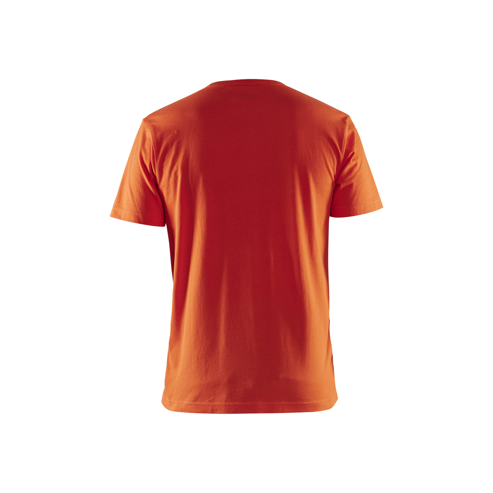 T-shirt imprimé 3D 3531 Orange fluo Blaklader - 353110425409