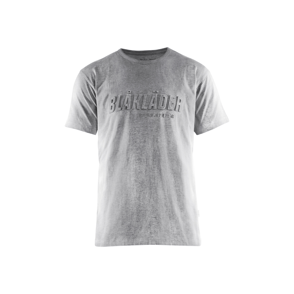 T-shirt gris Blaklader 3531 imprimé 3D - 353110439000