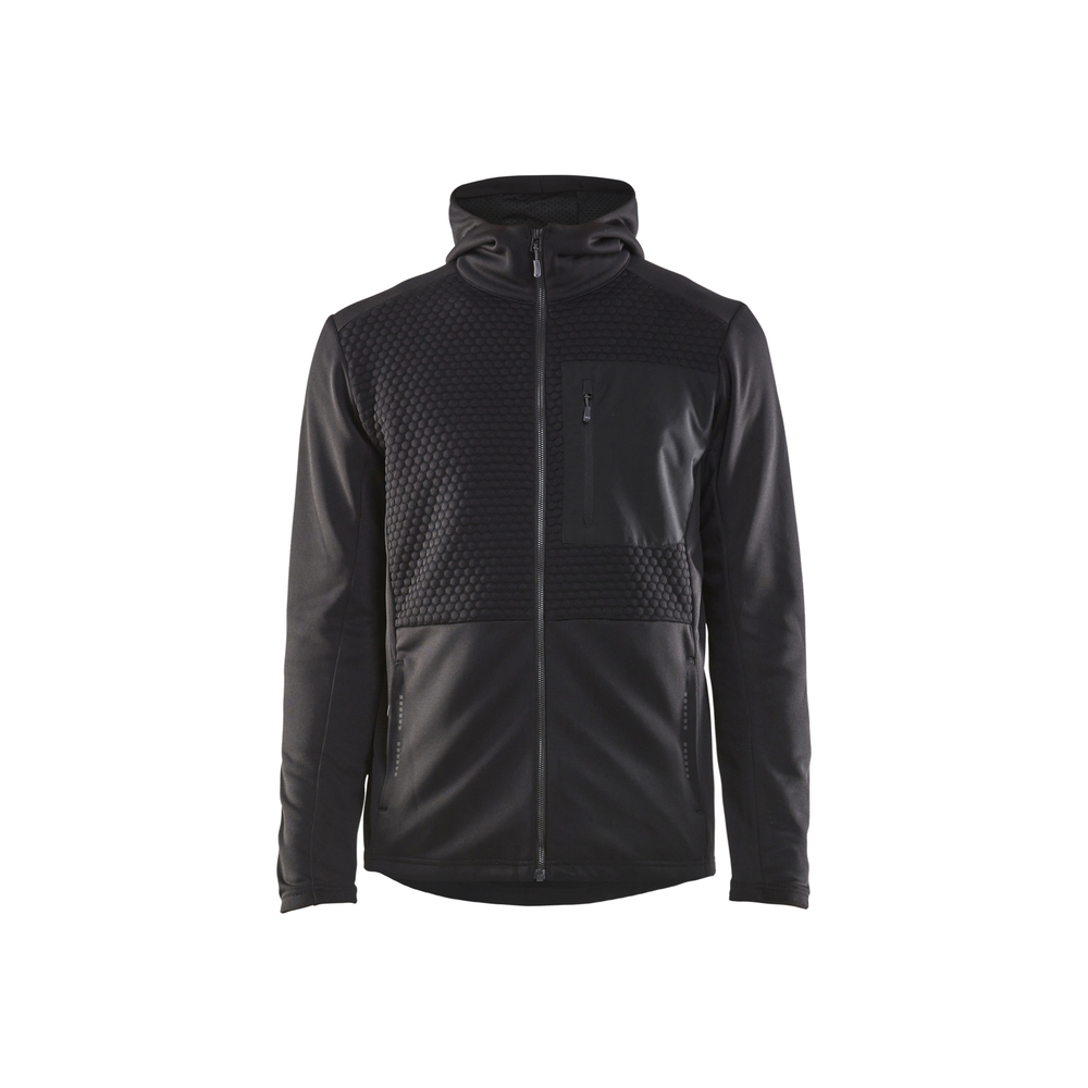 Sweat zippé à capuche 3540 Noir Blaklader - 354025269900