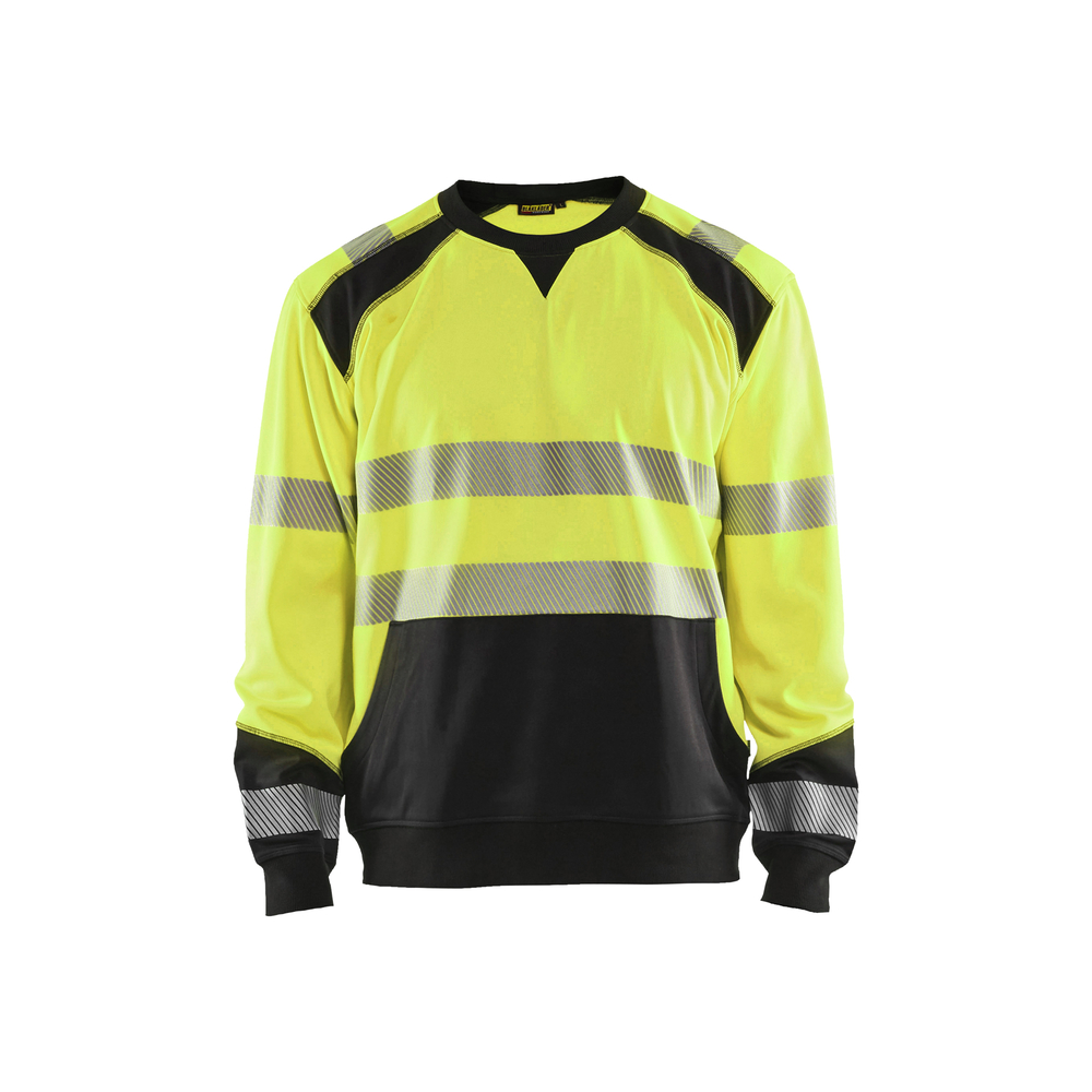 Sweat haute-visibilité 3541 Jaune fluo/Noir Blaklader - 354125283399