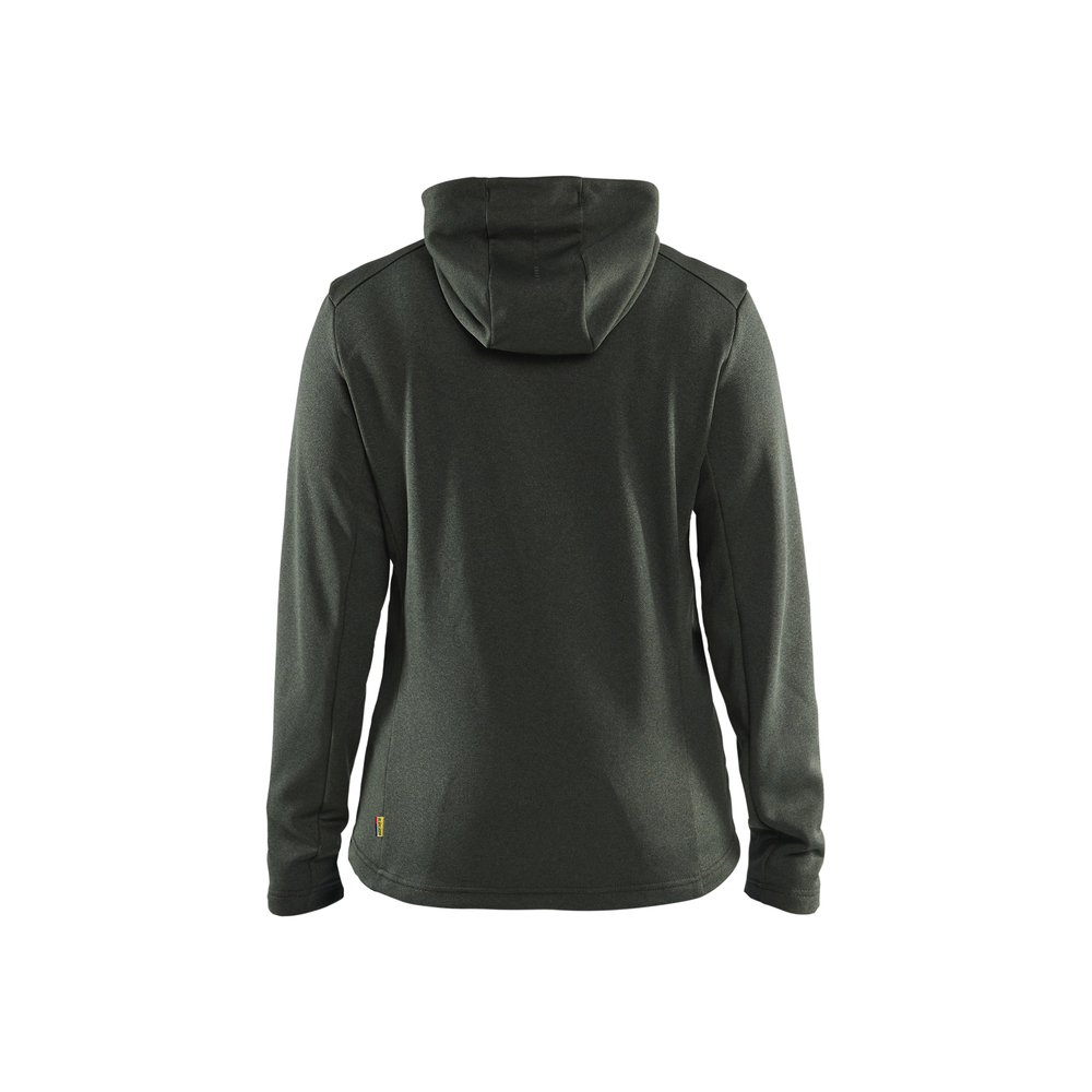 Sweat zippé à capuche femme 3542 Vert foncé/Noir Blaklader - 354225334199