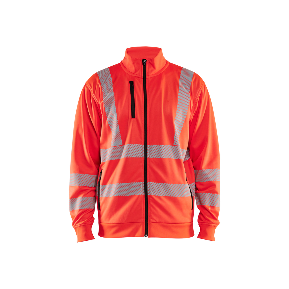 Sweat zippé haute-visibilité 3563 Rouge fluo Blaklader - 356325385500