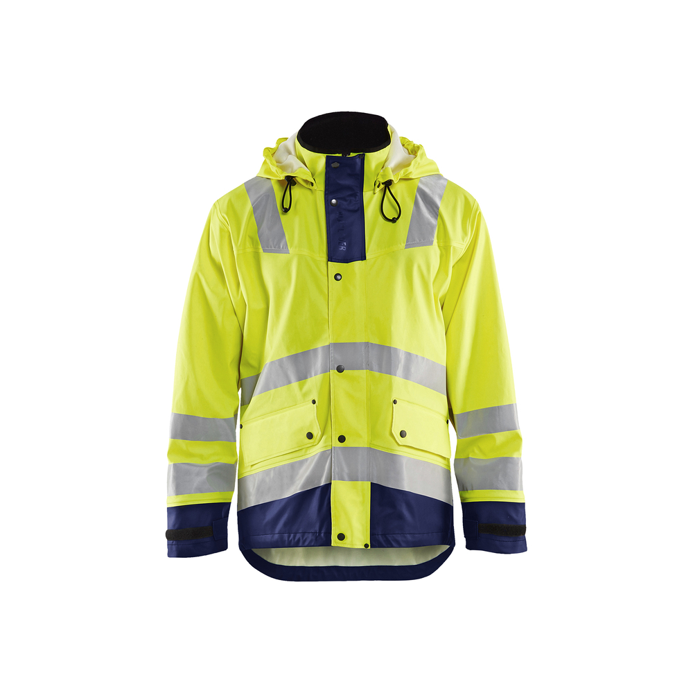Veste de pluie 4302 Jaune fluo/Marine Blaklader - 430220033389