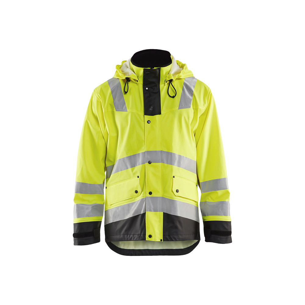 Veste de pluie 4302 Jaune fluo/Noir Blaklader - 430220033399