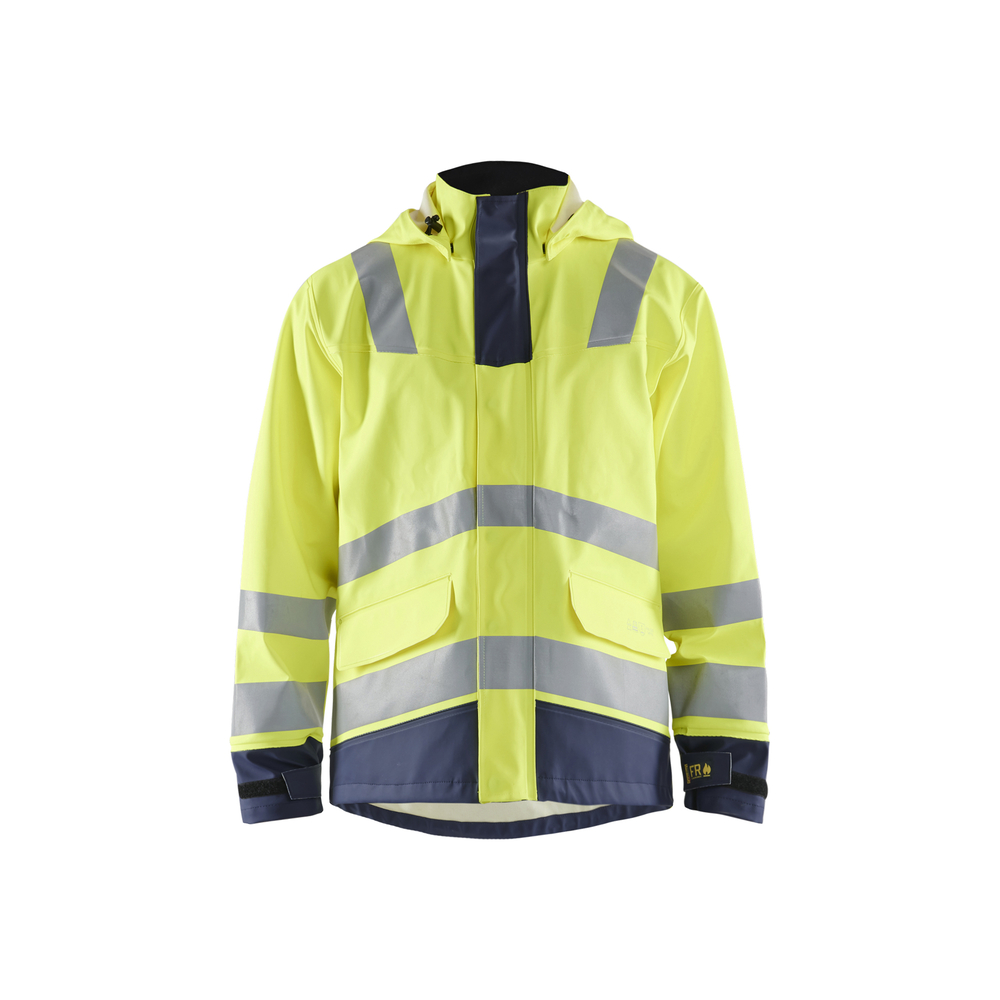 Veste de pluie retardant flamme niveau 2 Blåkläder 4313 Jaune fluo/Marine Blaklader - 431320223389