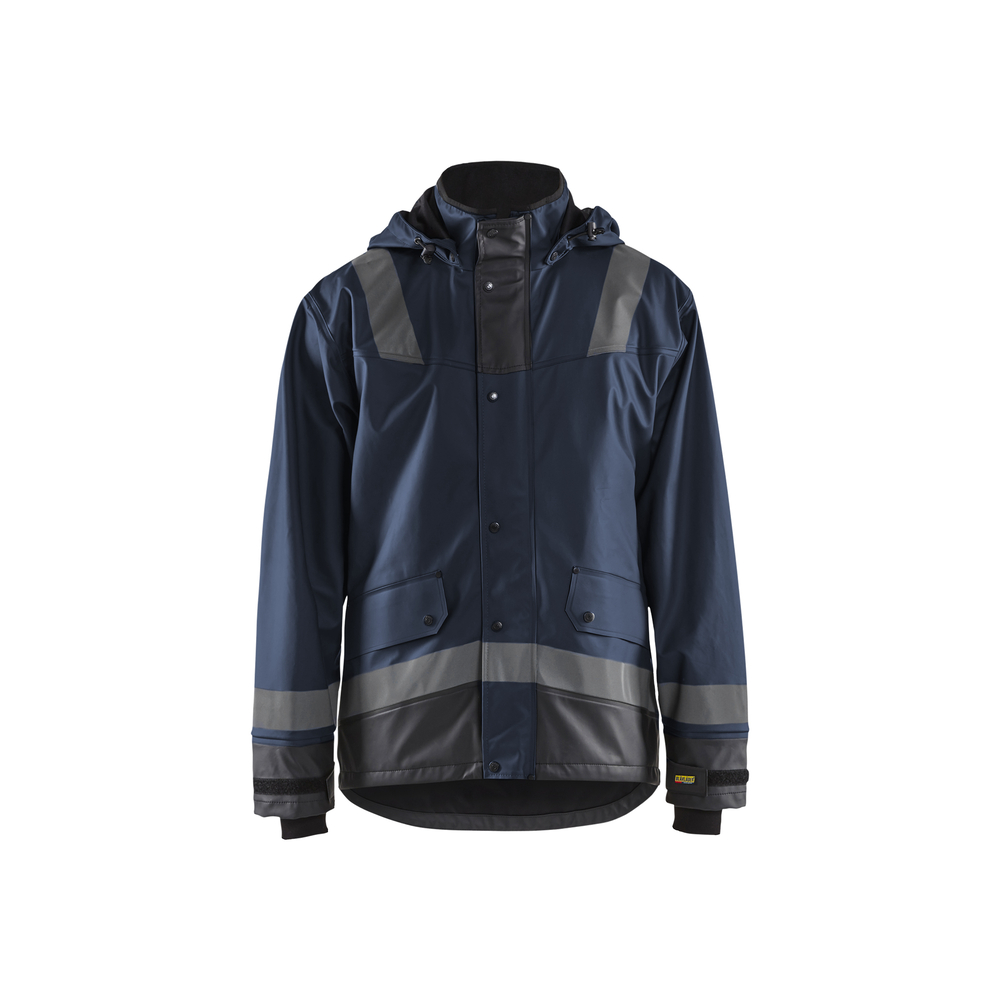 Veste de pluie niveau 24322 Marine foncé/Noir Blaklader - 432220038699