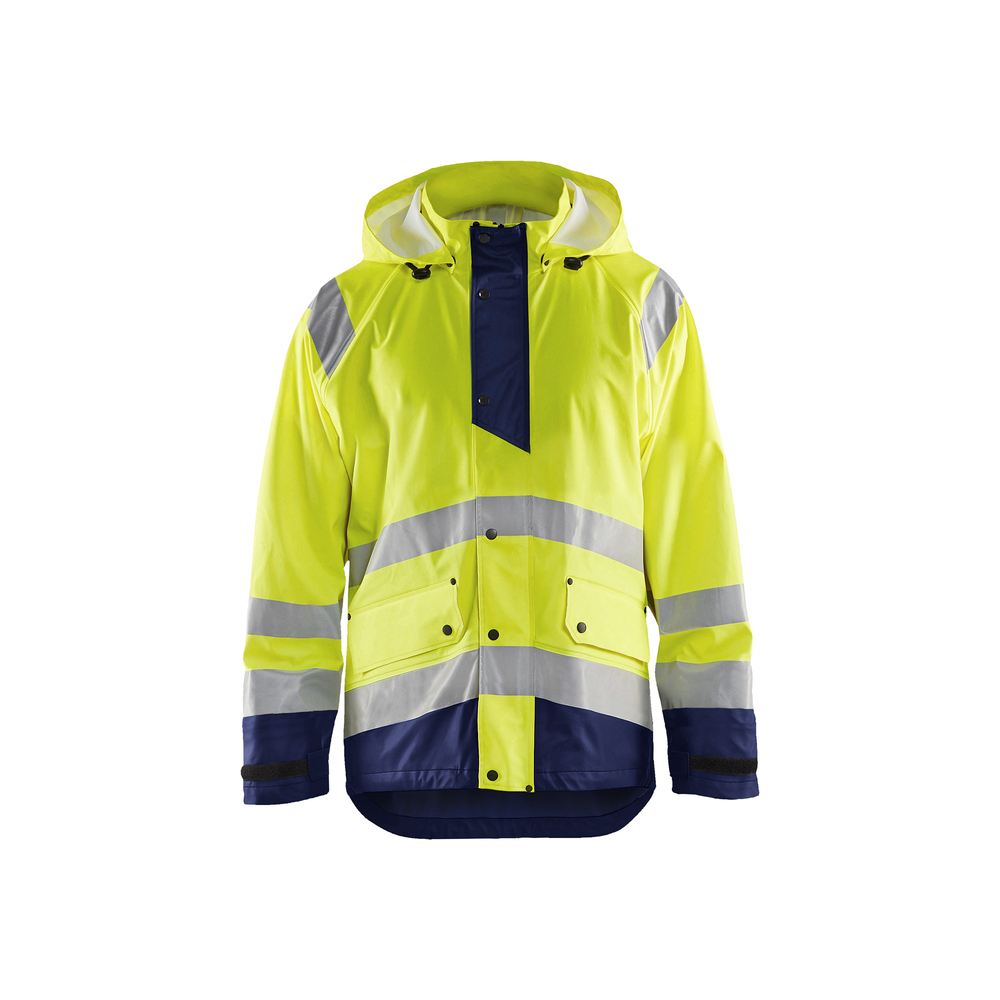 Veste de pluie haute-visibilité niveau 14323 Jaune fluo/Marine Blaklader - 432320003389