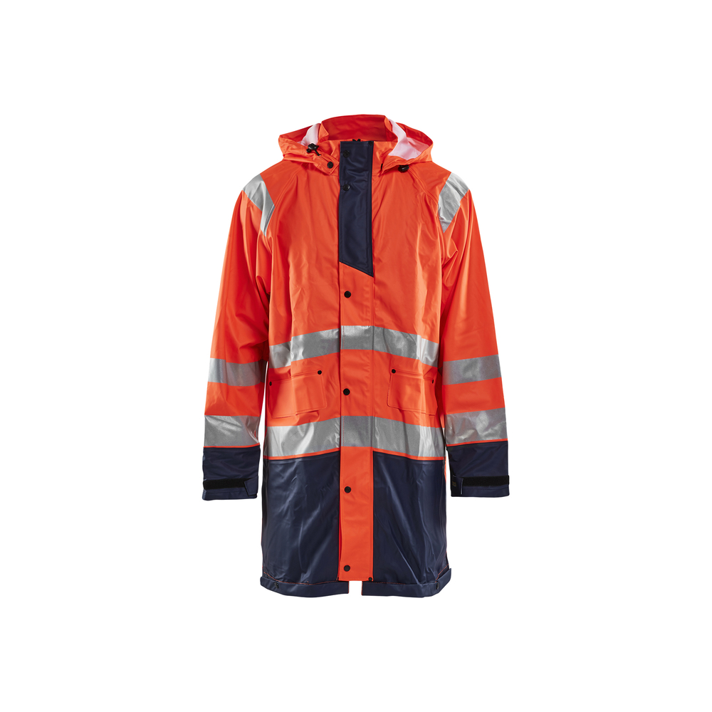 Veste de pluie haute visibilité 4324 Orange fluo/Marine Blaklader - 432420005389