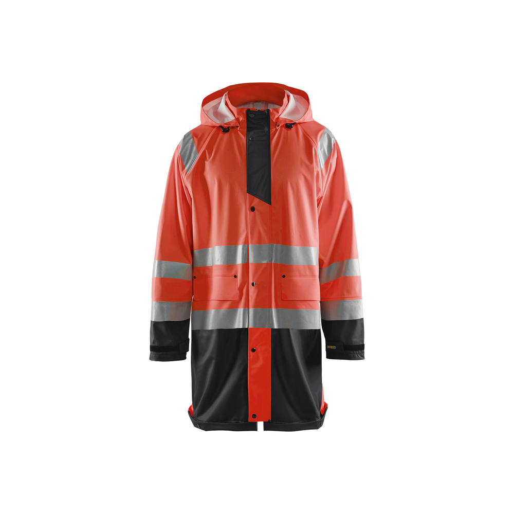 Veste de pluie haute visibilité 4324 Rouge fluo/Noir Blaklader - 432420005599