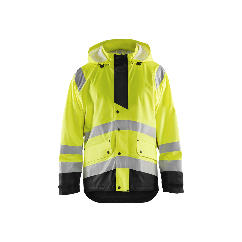 Veste de pluie haute-visibilité niveau 34327 Jaune fluo/Noir Blaklader - 432720053399