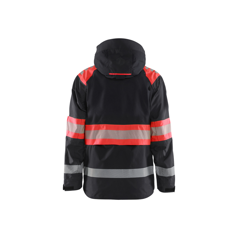 Veste hardshell haute-visibilité 4420 Noir/Rouge fluo Blaklader - 442019779955