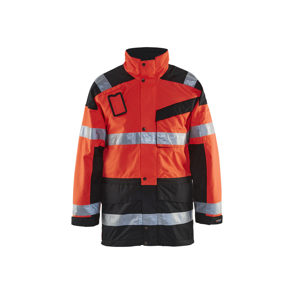 Parka hiver haute-visibilité 4426 Rouge fluo/Noir Blaklader - 442619975599