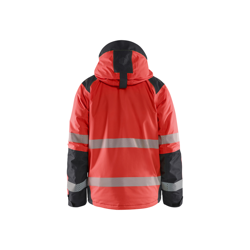 Veste hiver haute-visibilité 4455 Rouge fluo/Noir Blaklader - 445519875599