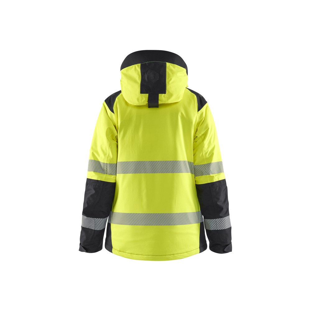 Veste hiver haute-visibilité femme 4456 Jaune fluo/Noir Blaklader - 445619873399