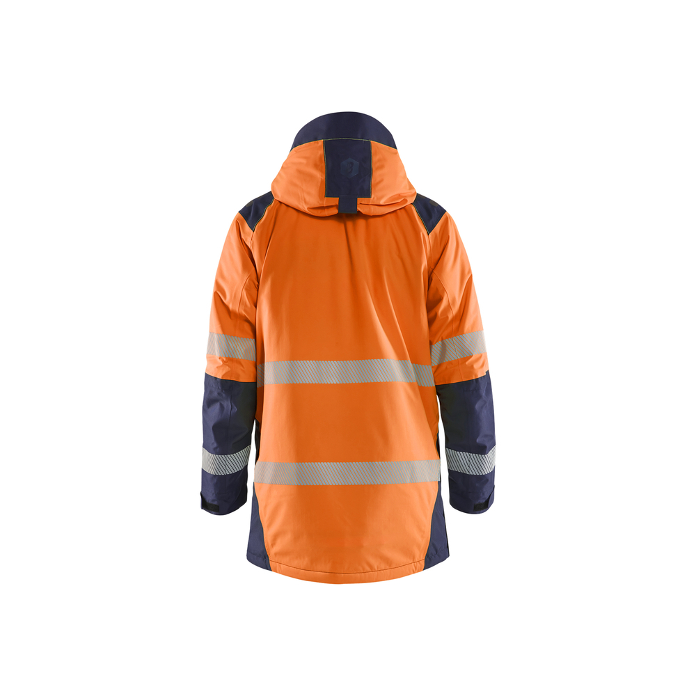 Parka hiver haute-visibilité 4457 Orange fluo/Marine Blaklader - 445719875389