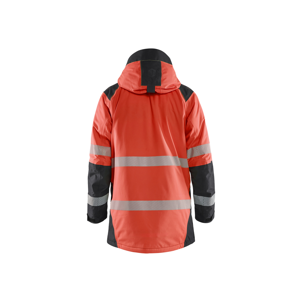 Parka hiver haute-visibilité 4457 Rouge fluo/Noir Blaklader - 445719875599