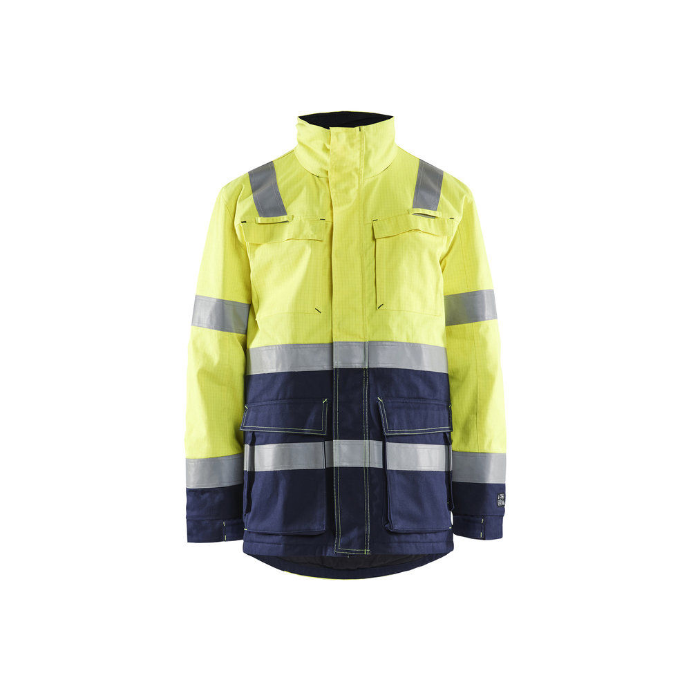 Parka hiver retardant flamme 4467 Jaune fluo/Marine Blaklader - 446715143389