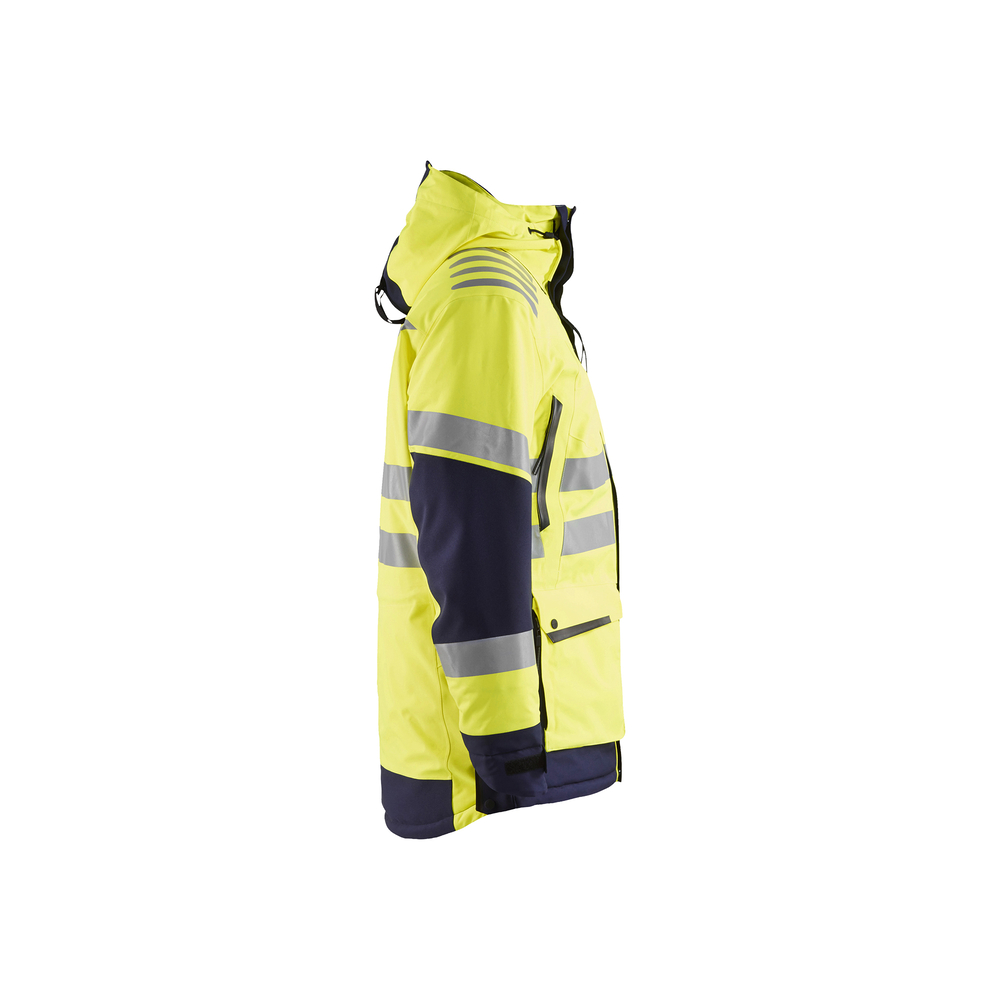 Parka haute-visibilité Evolution 4469 Jaune fluo/Marine Blaklader - 446919213389