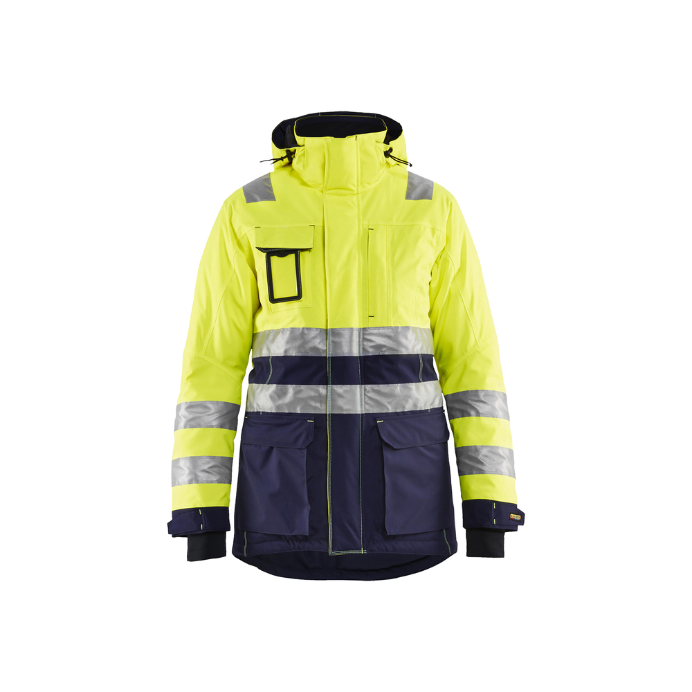 Parka hiver haute-visibilité Femme 4472 Jaune fluo/Marine Blaklader - 447219873389
