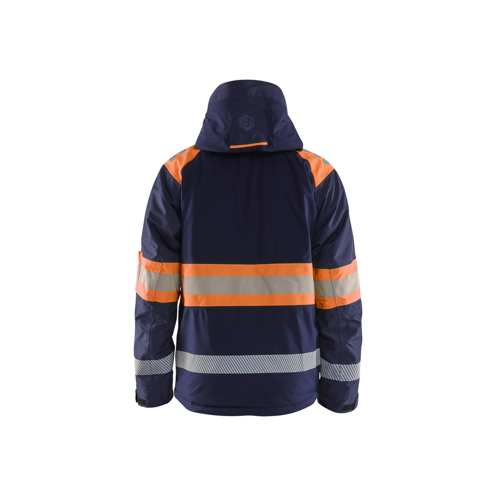 Veste hiver haute-visibilité 4480 Marine/Orange fluo Blaklader - 448019778953