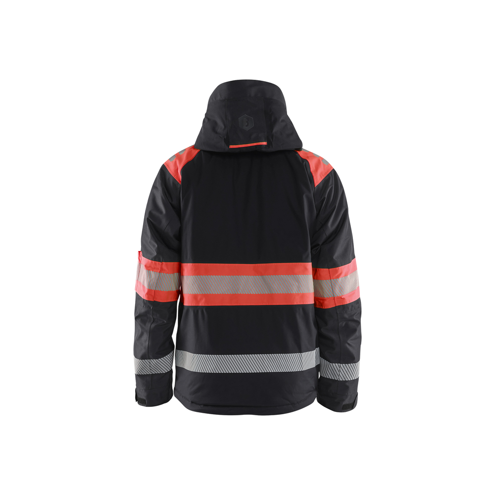 Veste hiver haute-visibilité Blåkläder 4480 Noir/Rouge fluo Blaklader - 448019779955