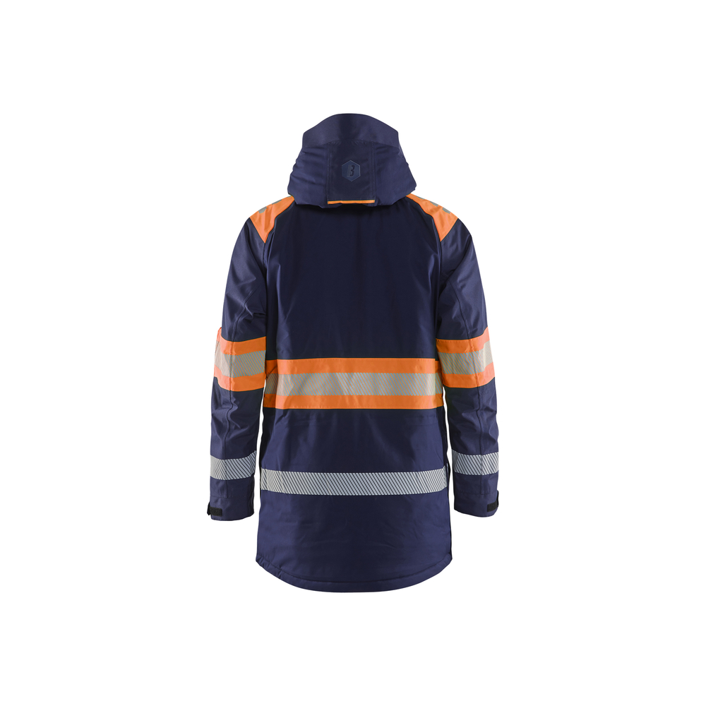 Parka hiver haute-visibilité 4485 Marine/Orange fluo Blaklader - 448519778953