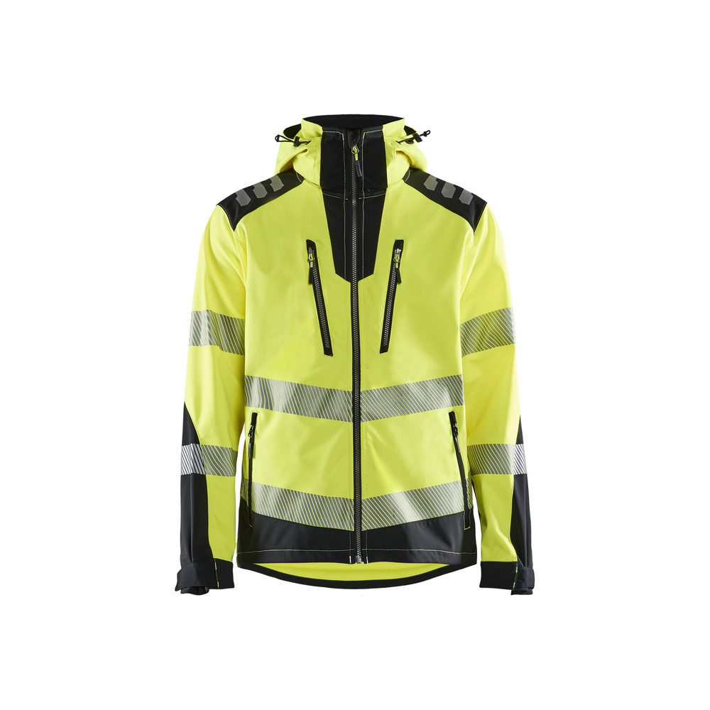 Veste Softshell haute-visibilité Blåkläder 4491 Jaune fluo/Noir Blaklader - 449125133399