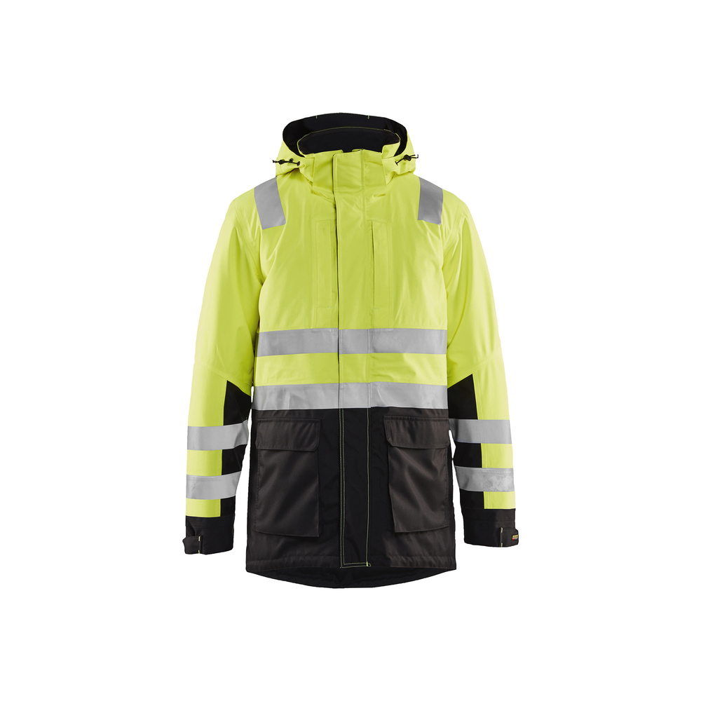 Parka hiver haute-visibilité 4495 Jaune fluo/Noir Blaklader - 449519873399