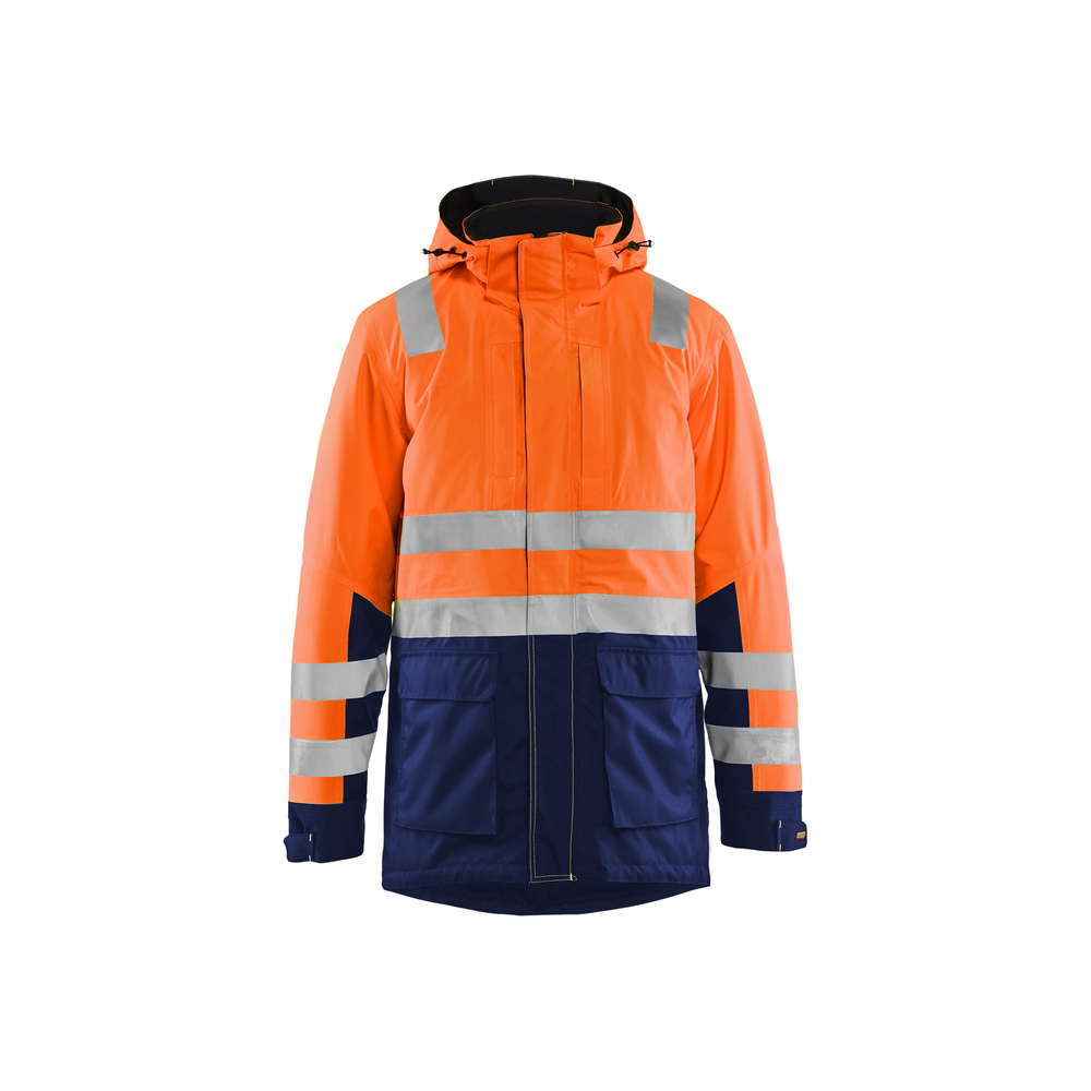 Parka hiver haute-visibilité 4495 Orange fluo/Marine Blaklader - 449519875389
