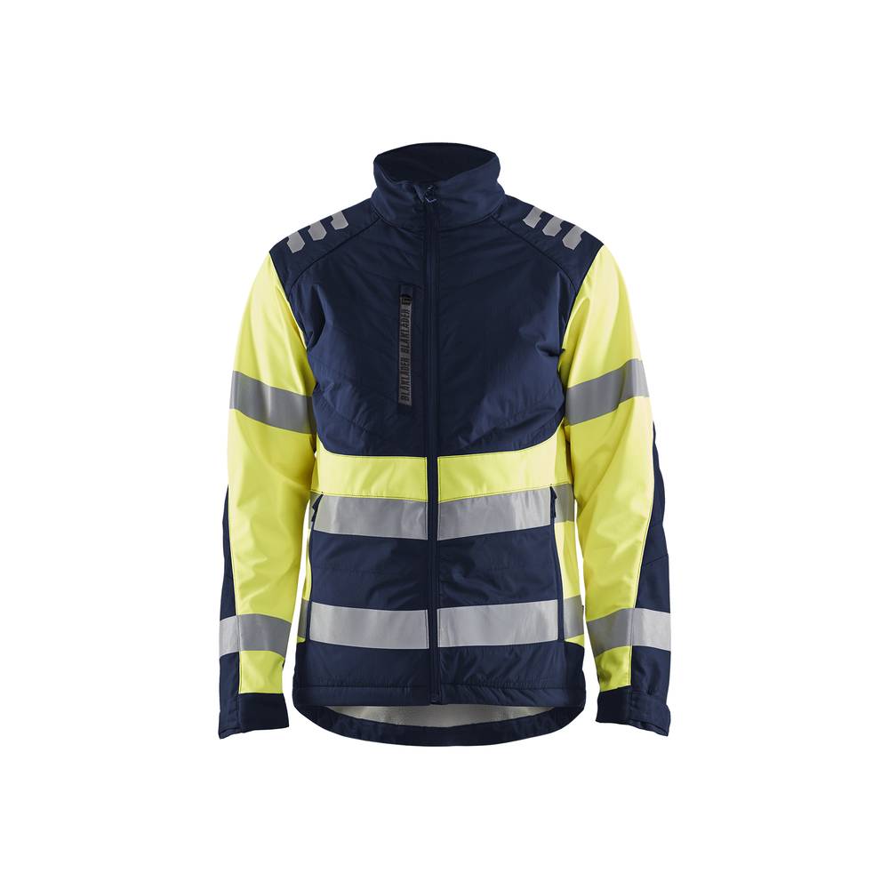 Veste softshell haute-visibilité 4497 Marine/Jaune fluo Blaklader - 449725138933