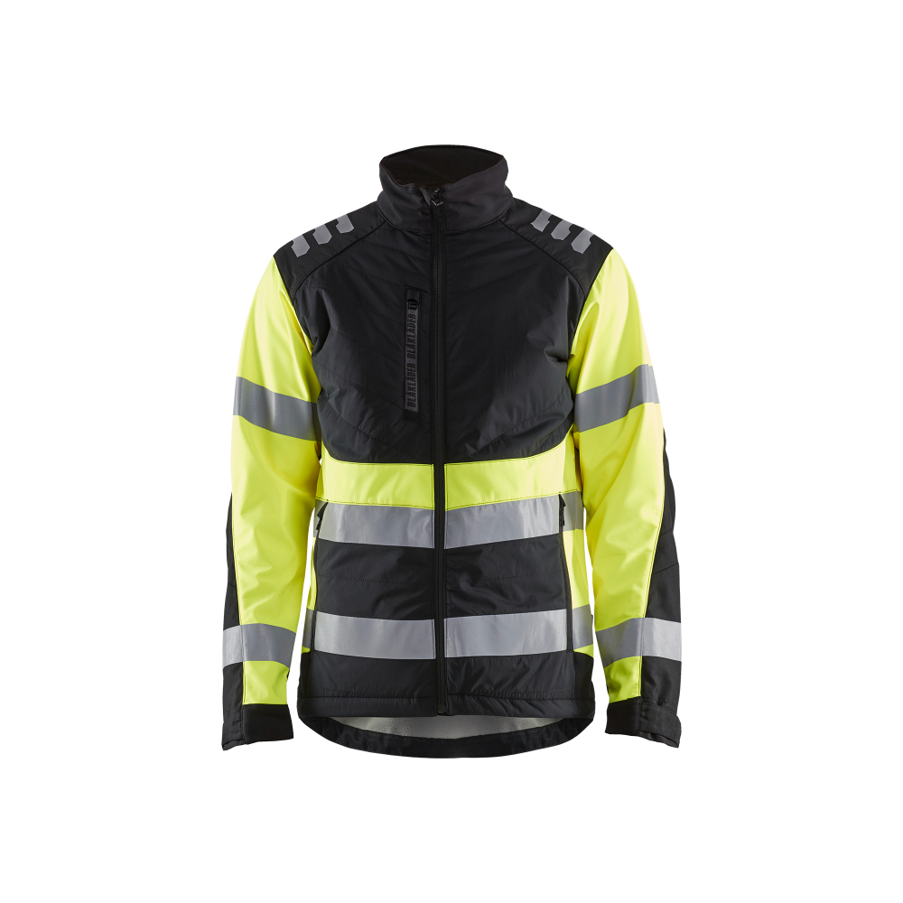Veste softshell haute-visibilité Blåkläder 4497 Noir/Jaune fluo Blaklader - 449725139933