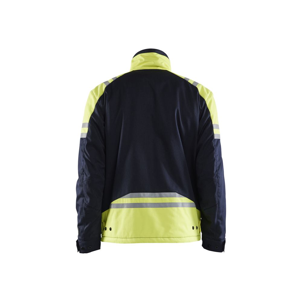 Veste hiver inherent Steel 4515 Marine/Jaune fluo Blaklader - 451515198933
