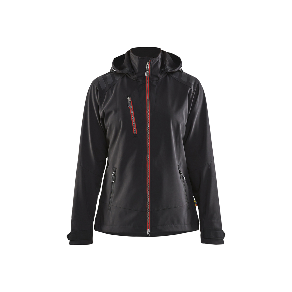 Veste Softshell Femme 4719 Noir/Rouge Blaklader - 471925139956