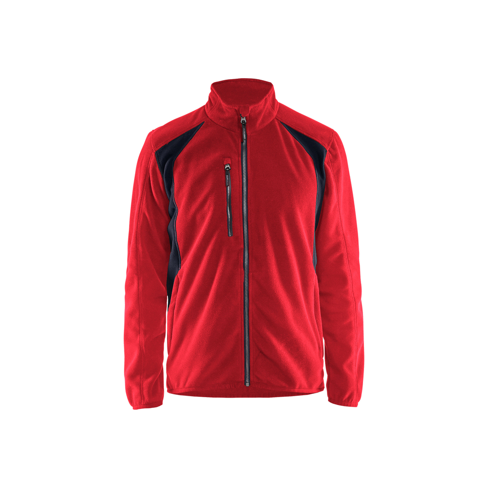 Veste micropolaire 4730 Rouge/Noir Blaklader - 473025105699