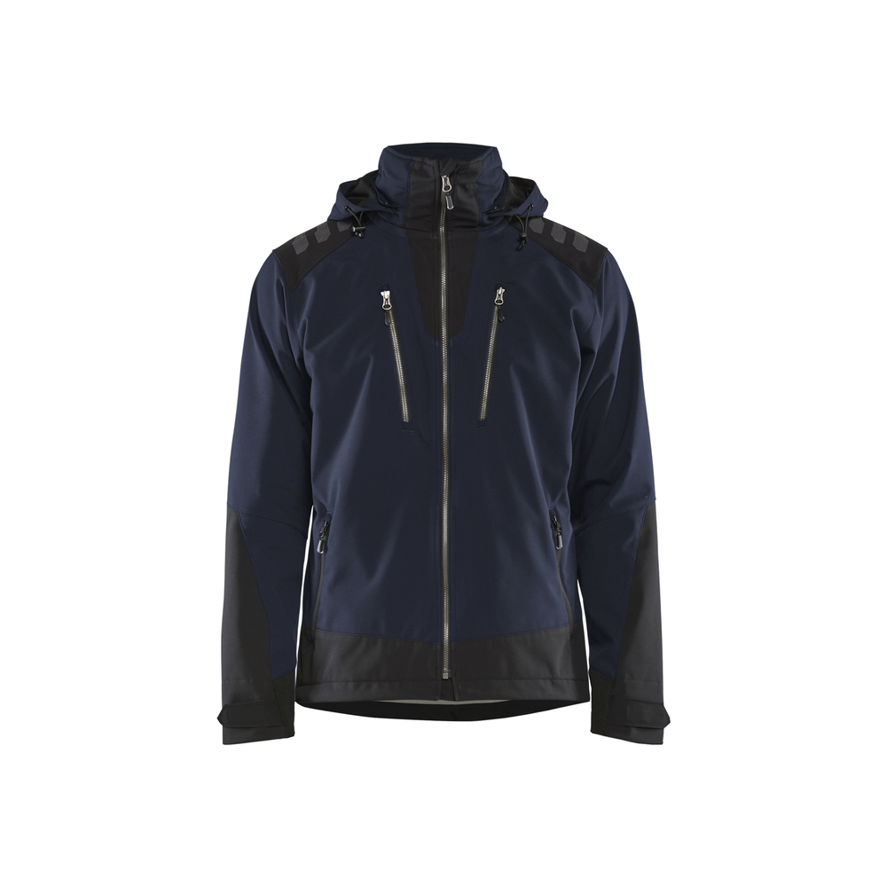 Veste softshell stretch 2D 4749 Marine foncé/Noir Blaklader - 474925138699