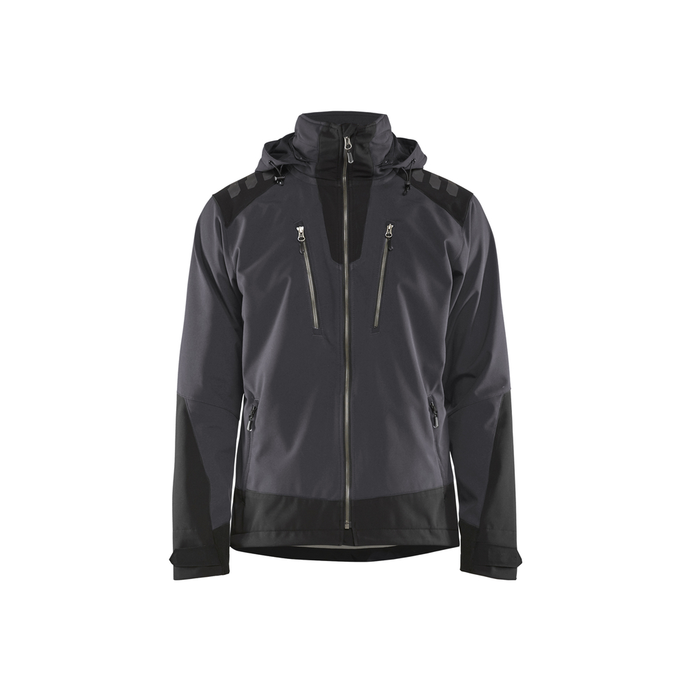 Veste softshell stretch 2D 4749 Gris Foncé/Noir Blaklader - 474925139899