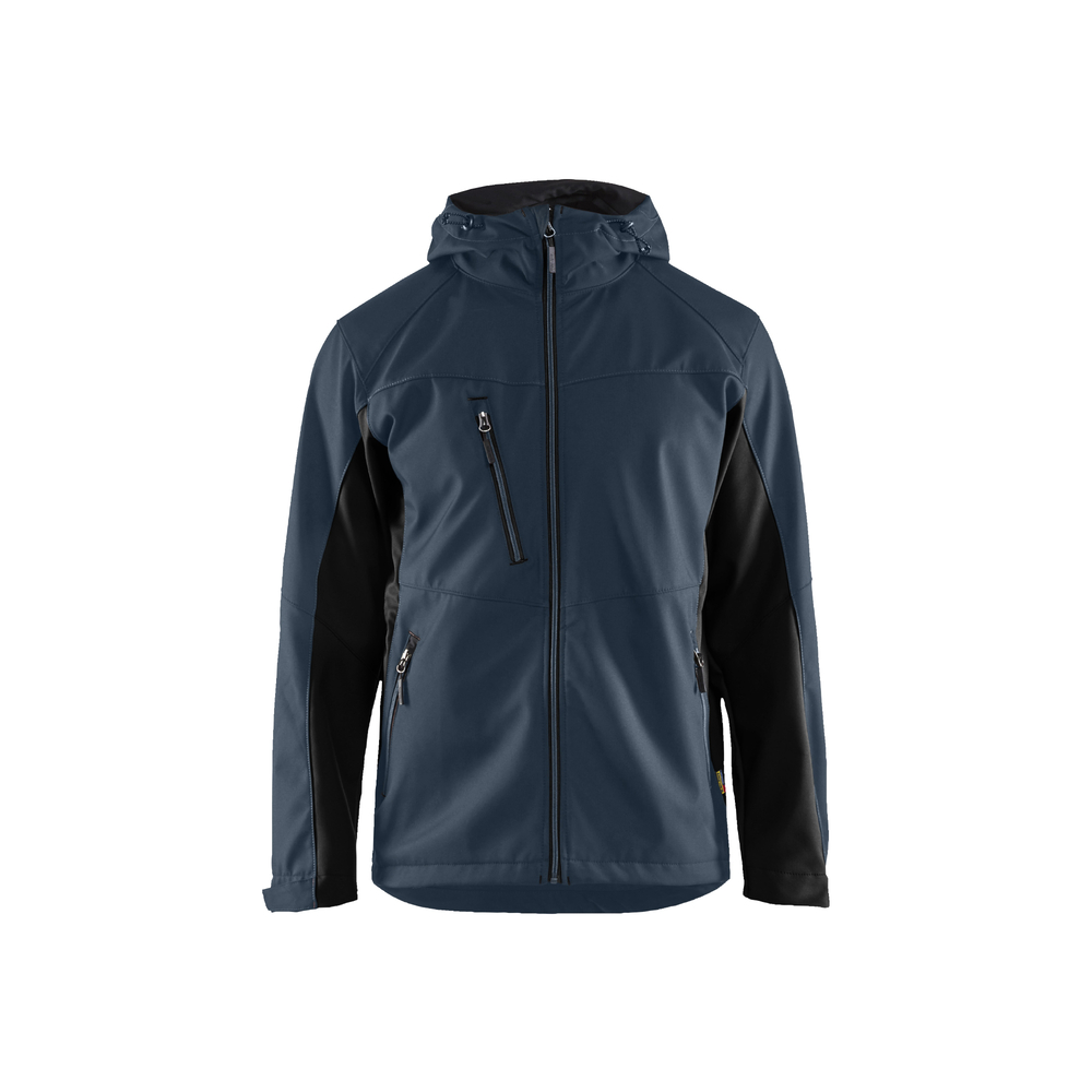 Veste Softshell à capuche 4753 Marine foncé/Noir Blaklader - 475325168699
