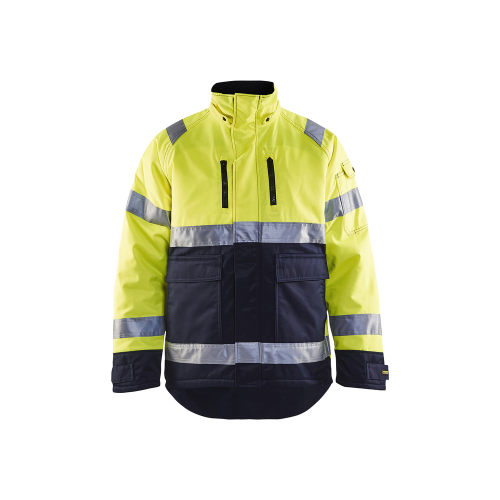 Veste hiver haute-visibilité 4828 Jaune fluo/Marine Blaklader - 482819003389