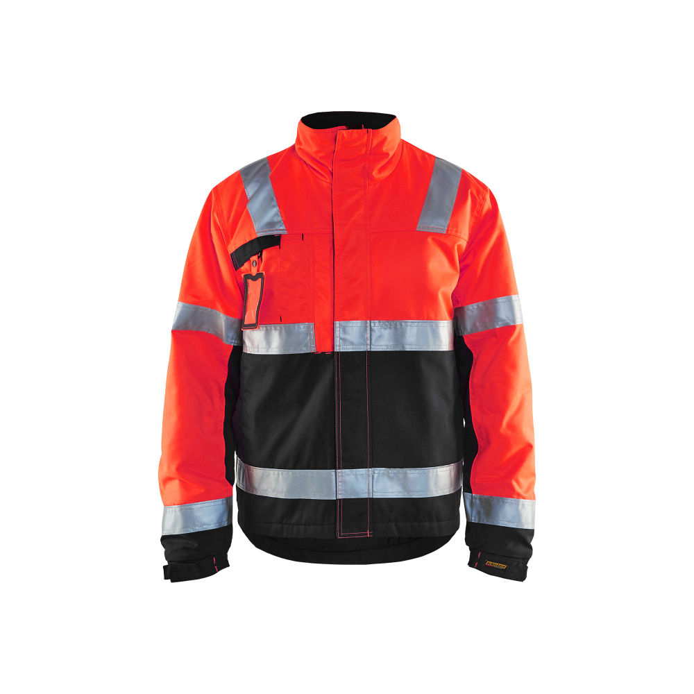 Veste hiver haute-visibilité Blåkläder 4862 Rouge fluo/Noir Blaklader - 486218115599