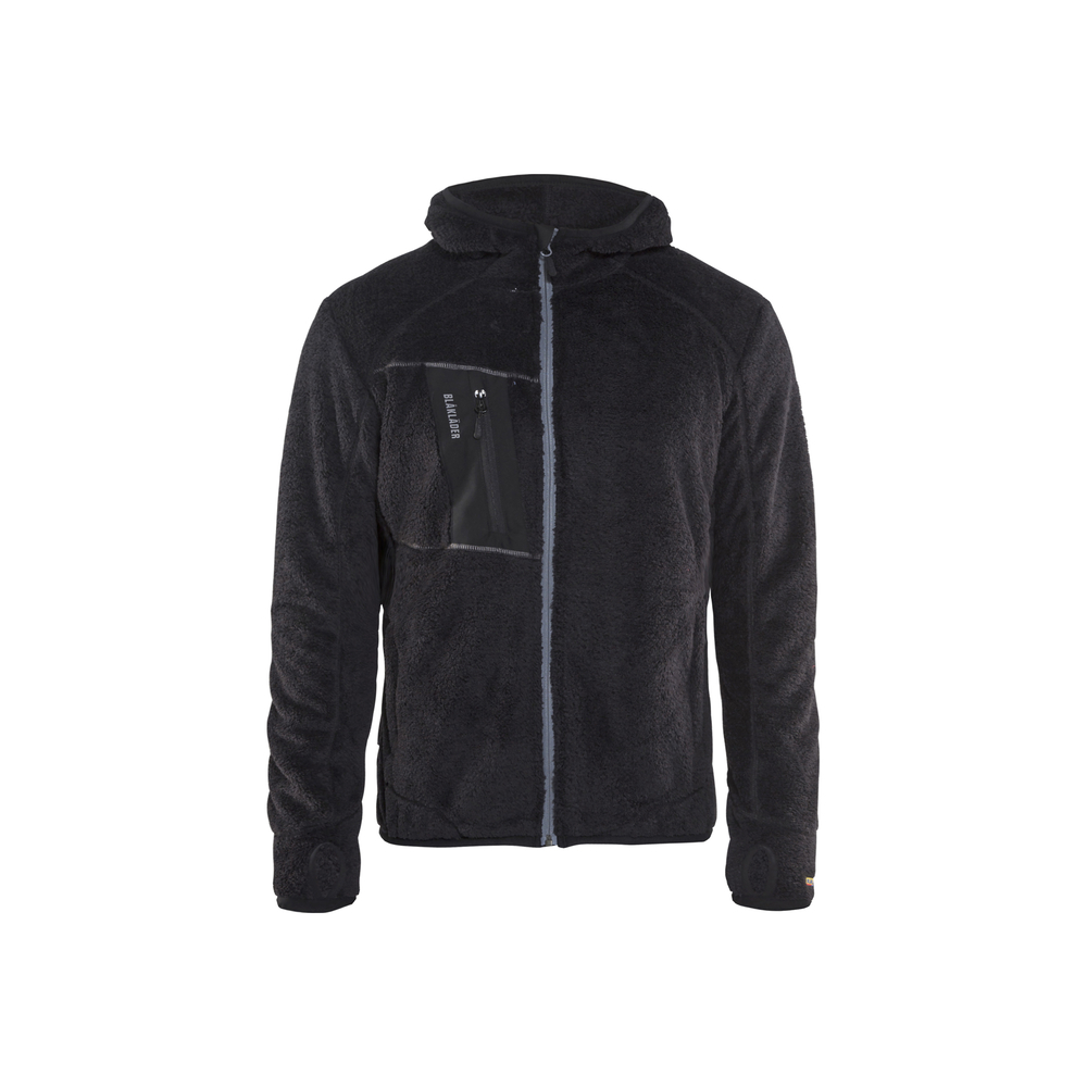 Veste en moumoute à capuche Blåkläder 4863 Noir/Gris clair Blaklader - 486325029992