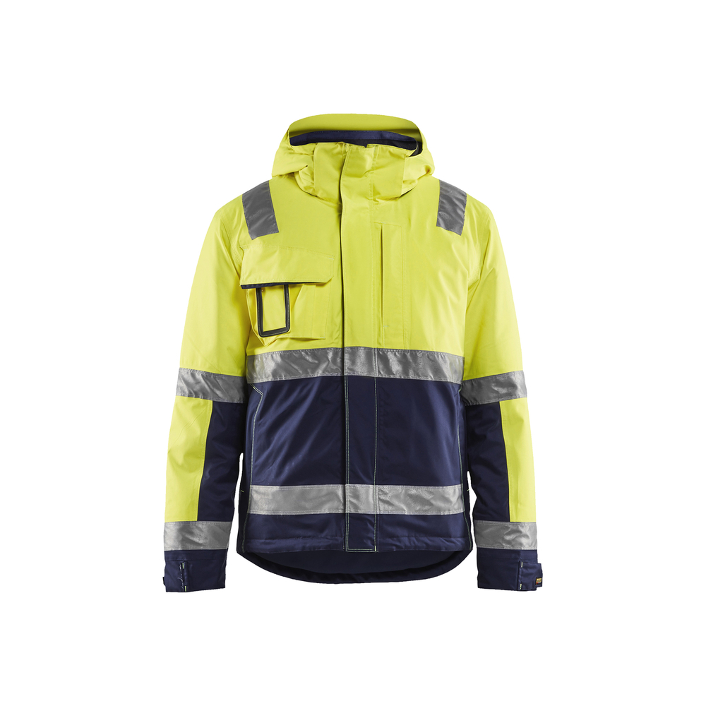 Veste hiver haute-visibilité stretch 4870 Jaune fluo/Marine Blaklader - 487019873389