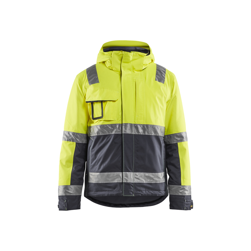 Veste hiver haute-visibilité stretch Blåkläder 4870 Jaune fluo/Gris moyen Blaklader - 487019873396