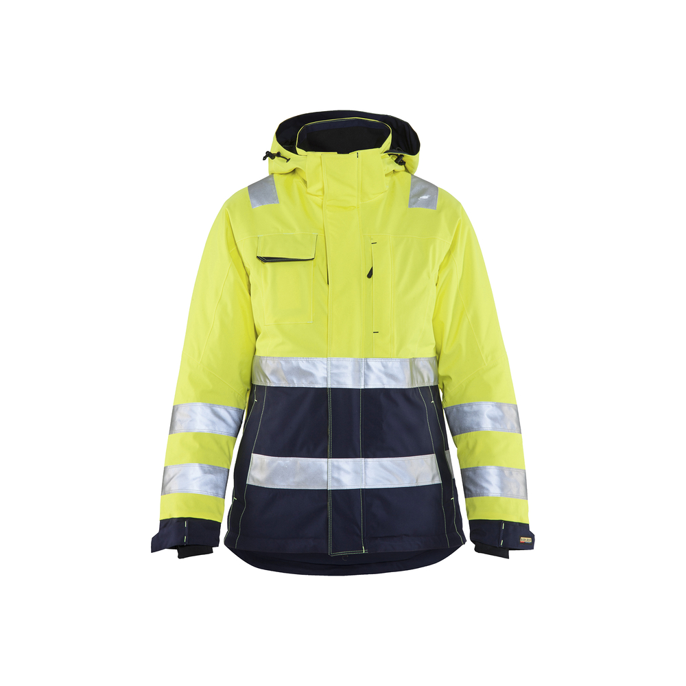 Veste doublée haute-visibilité femme Blåkläder 4872 Jaune fluo/Marine Blaklader - 487219873389