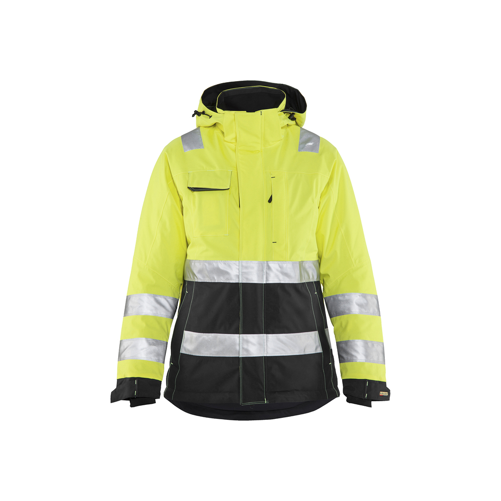Veste doublée haute-visibilité femme 4872 Jaune fluo/Noir Blaklader - 487219873399