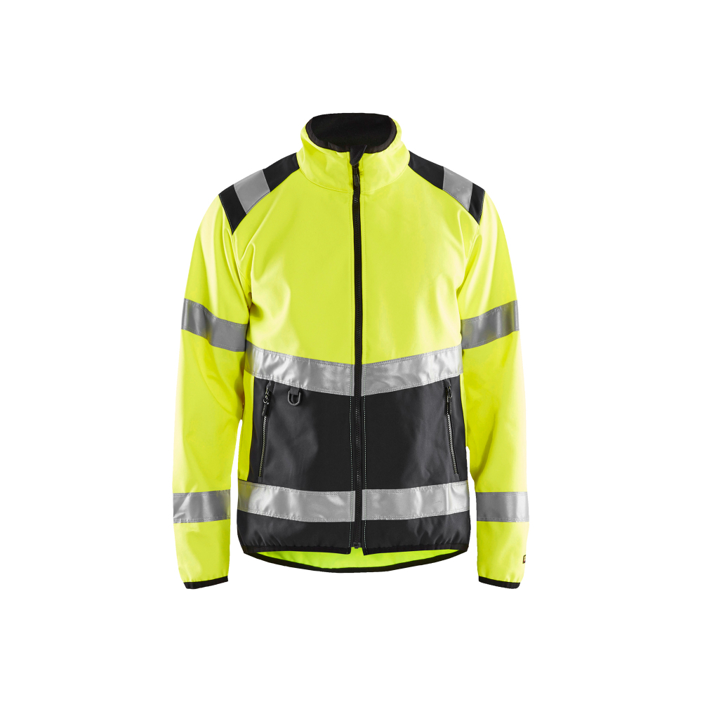 Veste softshell Haute-visibilité 4877 Jaune fluo/Noir Blaklader - 487725163399