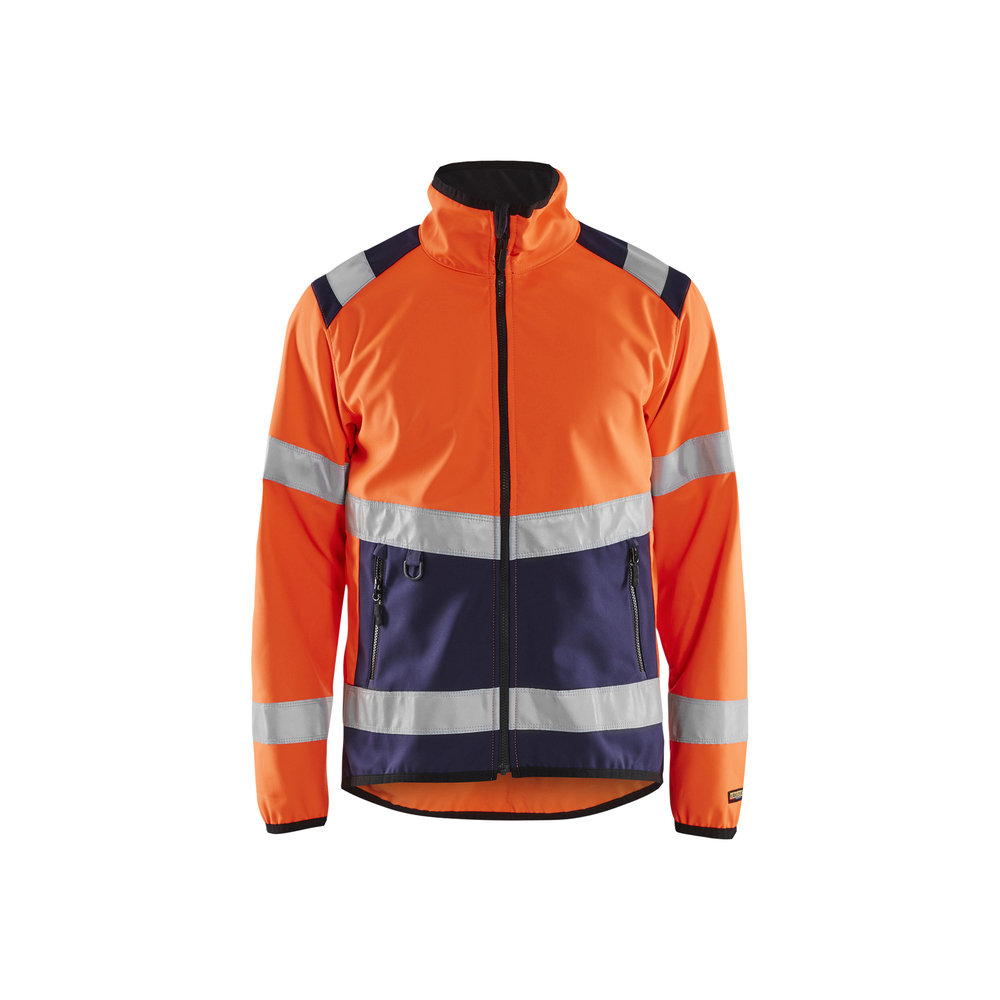 Veste softshell Haute-visibilité 4877 Orange fluo/Marine Blaklader - 487725165389