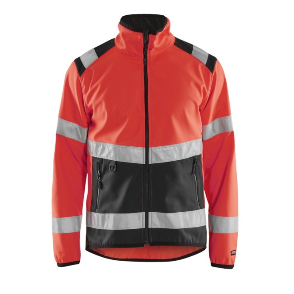 Veste softshell Haute-visibilité 4877 Rouge fluo/Noir Blaklader - 487725165599